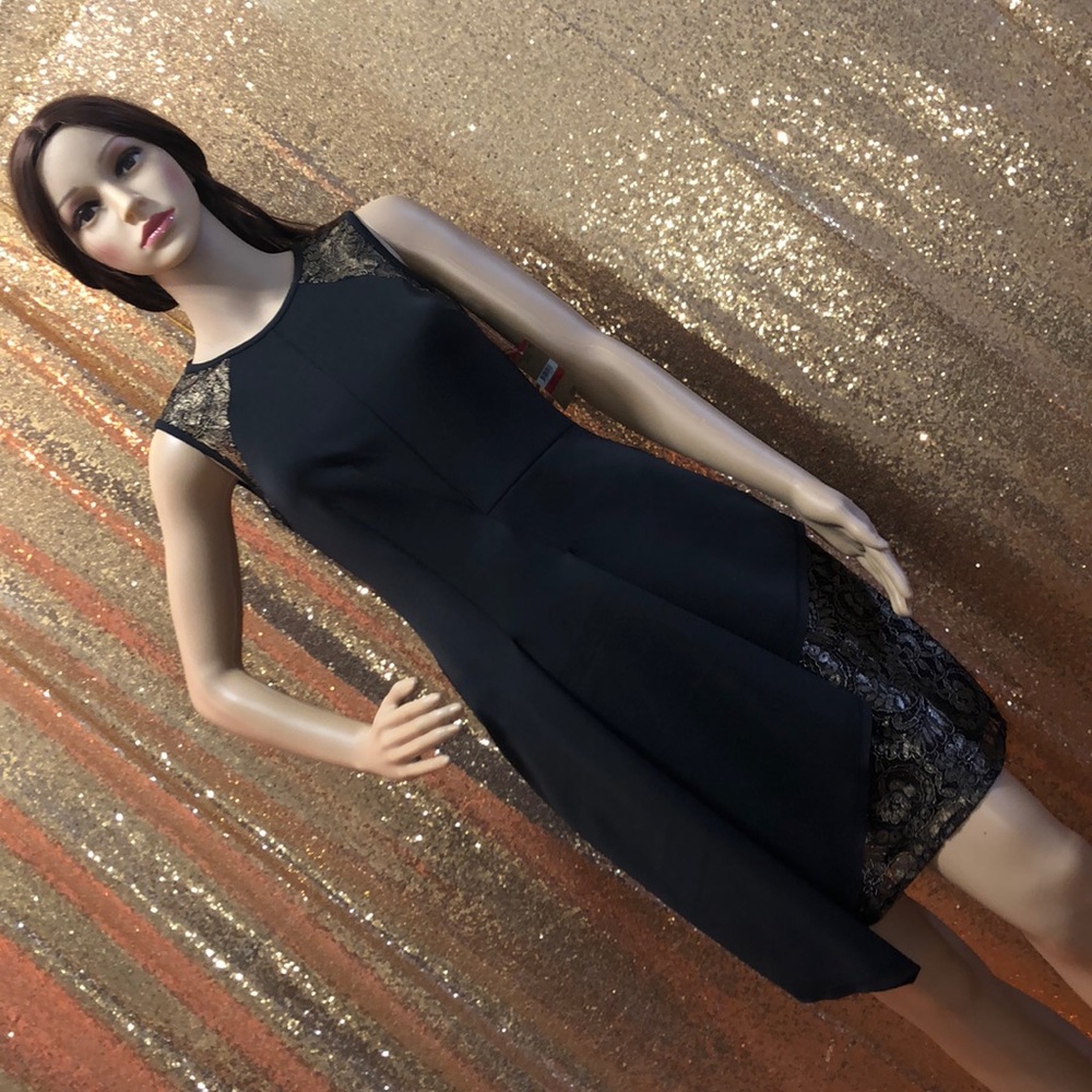 Black and gold Rachel Rachel Roy Dress 👗